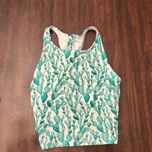 The Pink Desert tankini top